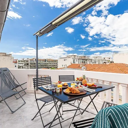 Apartamento Spitalieri 2 - Superb Terrace Panoramic View Ac Niza Exterior foto